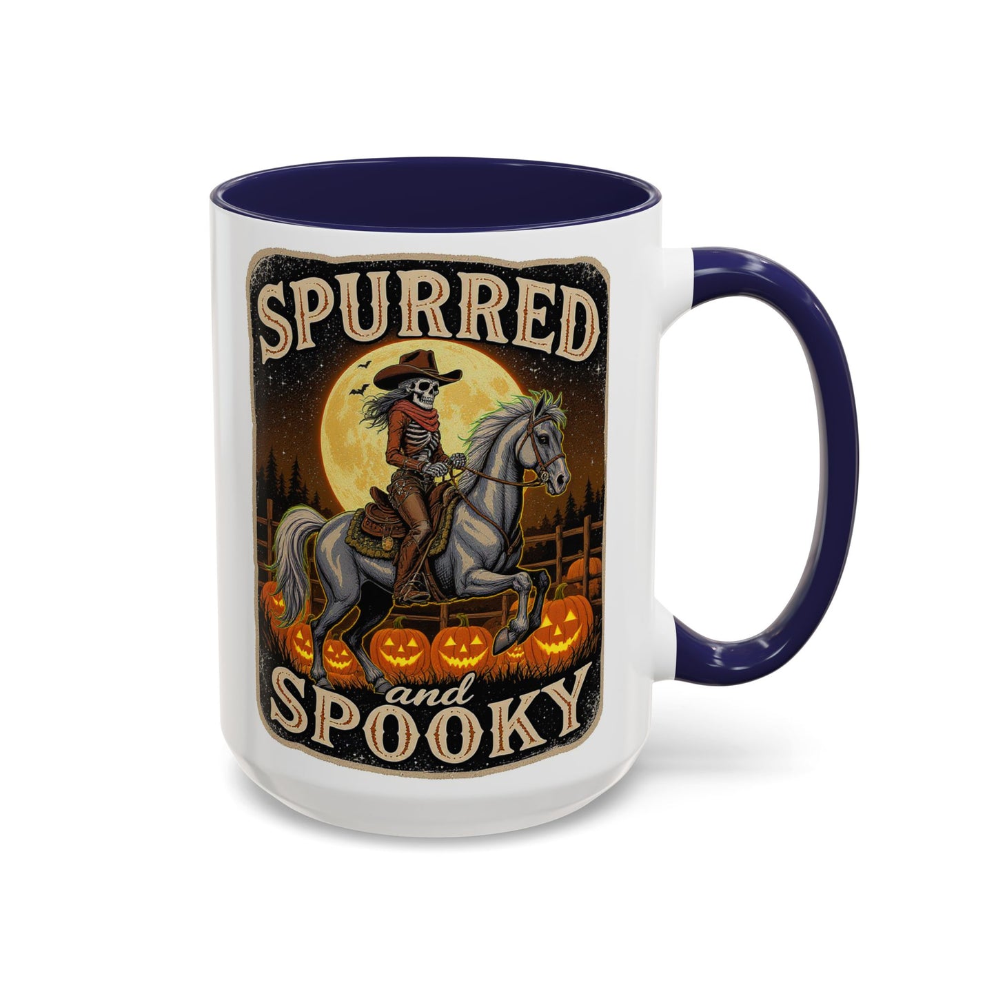 Mug - Spurred and Spooky Accent Coffee Mug (11, 15oz)