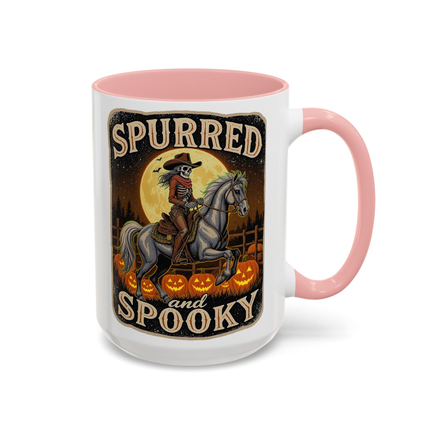 Mug - Spurred and Spooky Accent Coffee Mug (11, 15oz)