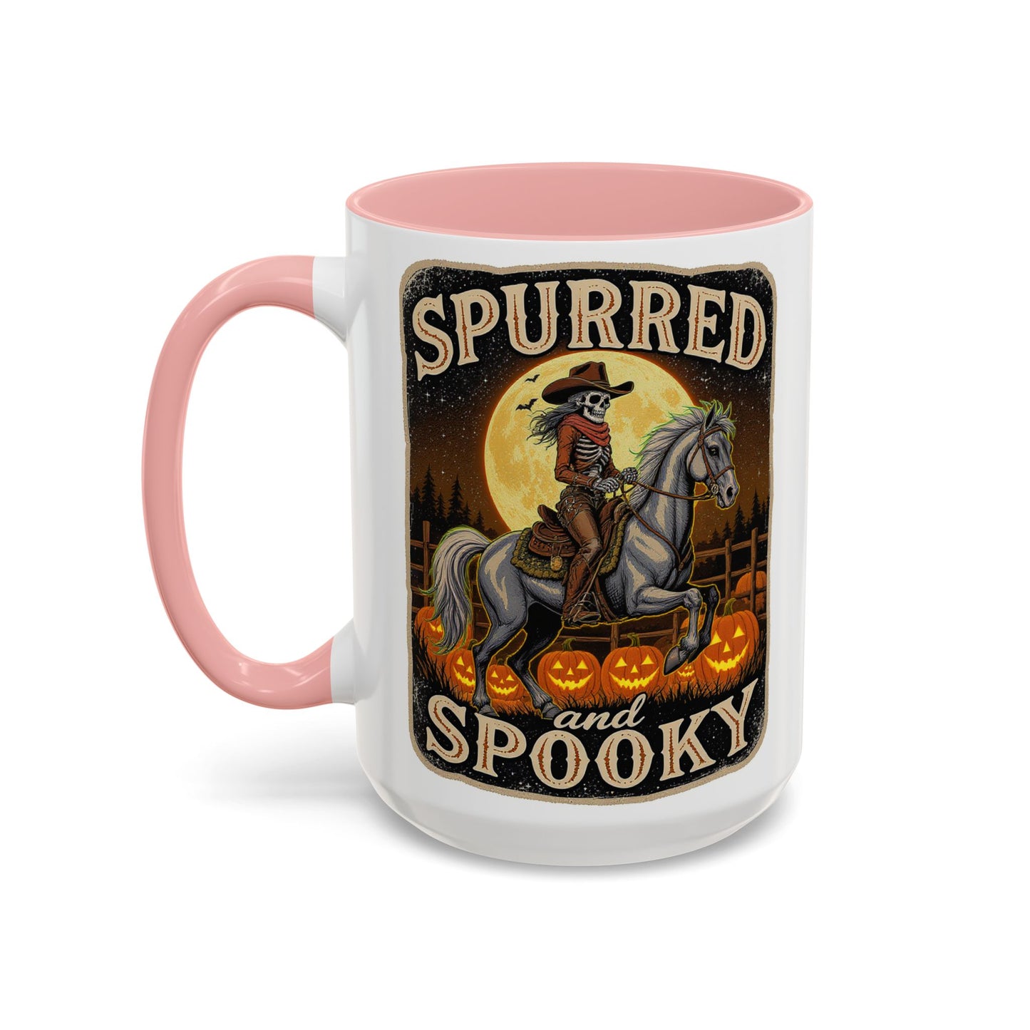 Mug - Spurred and Spooky Accent Coffee Mug (11, 15oz)