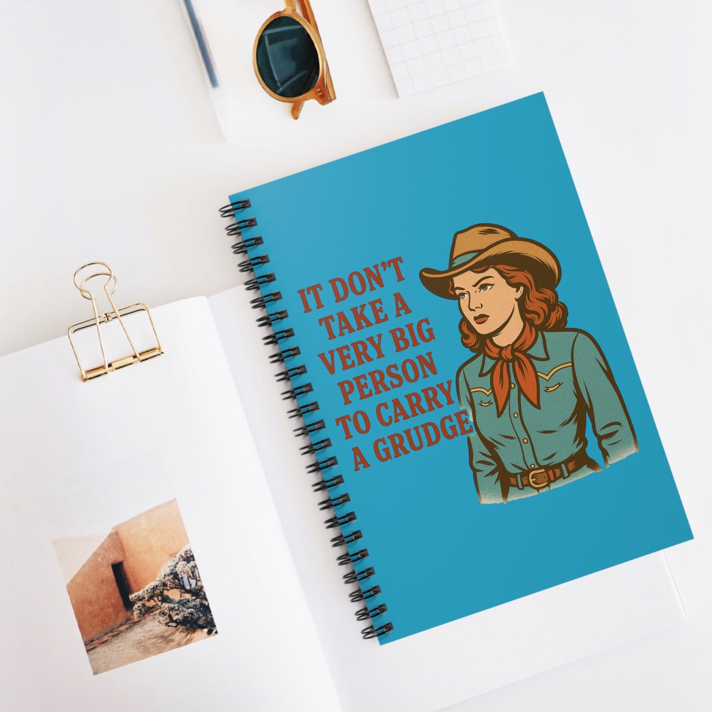 Cowgirl Quote Notebook - Perfect for Journaling, Gifts, Writing, and Promoting Positivity