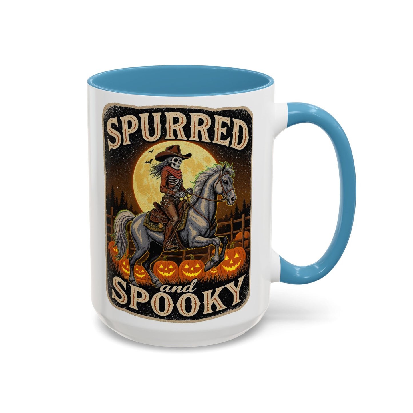 Mug - Spurred and Spooky Accent Coffee Mug (11, 15oz)