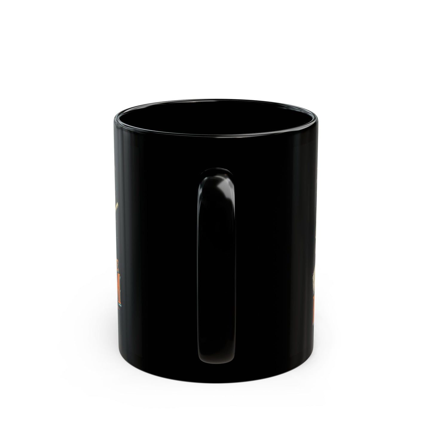Mug - Bad to the Broom Cowgirl Riding a Broom Halloween Coffee Cup