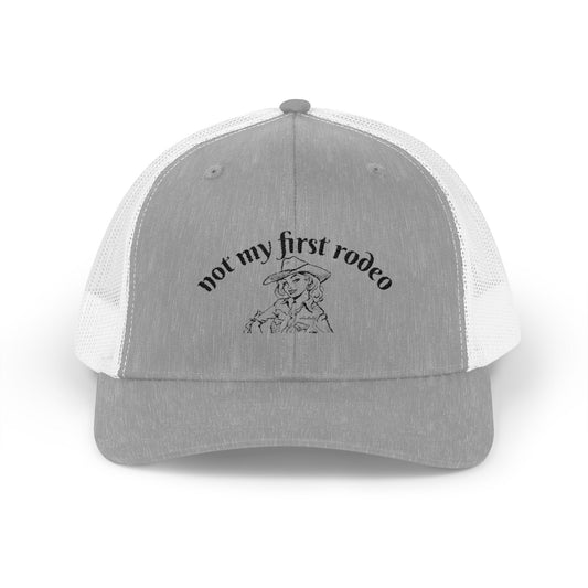 Cowgirl Snapback Trucker Cap - Not My First Rodeo